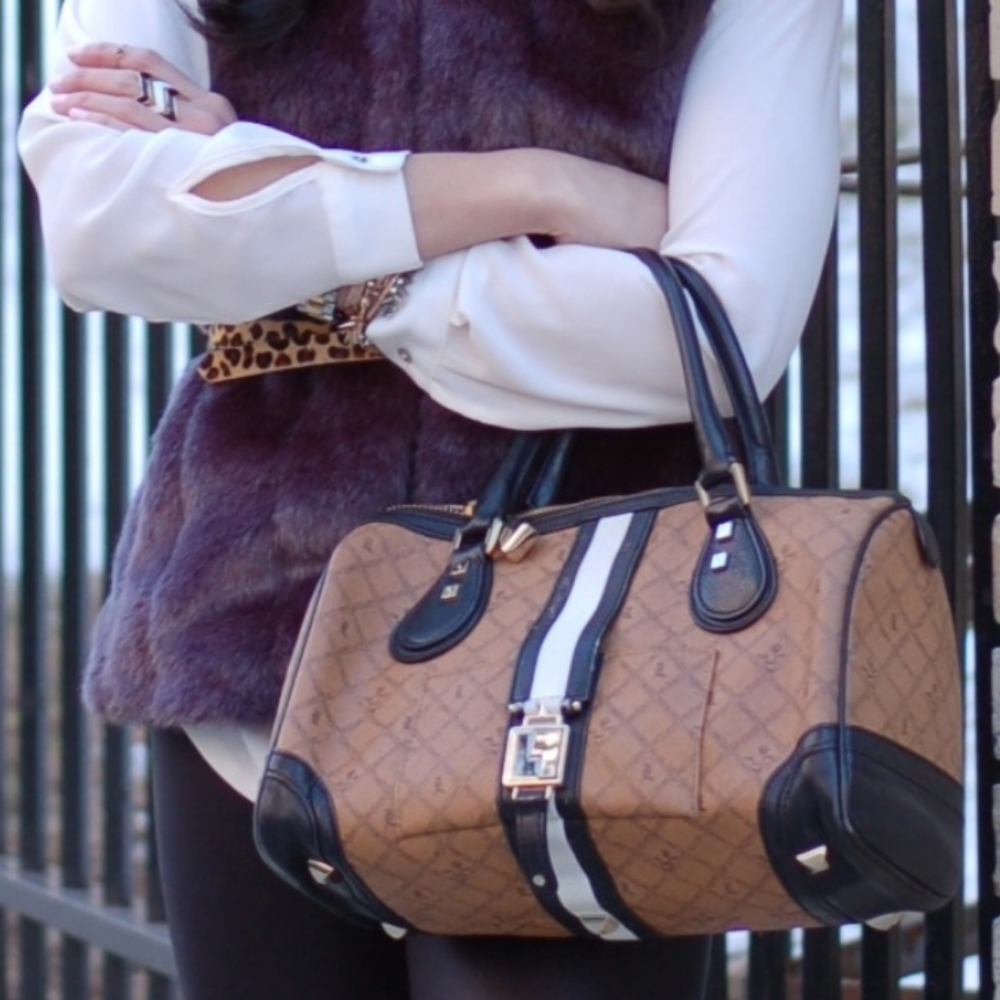 LAMB GWEN STEPHANI SATCHEL HANDBAG